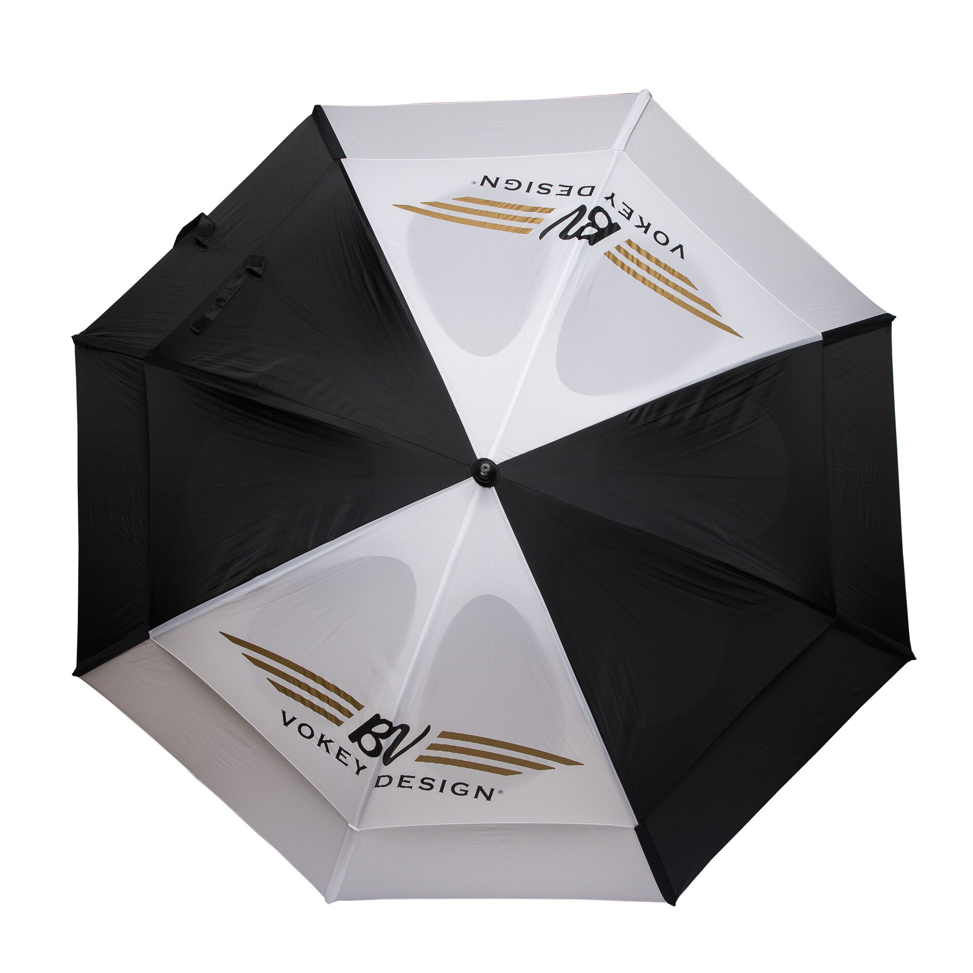 BV Wings Double Canopy Umbrella - White/Black - Vokey